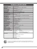 Preview for 38 page of Sanyo LV-7300 Owner'S Manual