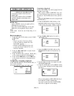 Предварительный просмотр 16 страницы Sanyo MAJ-R70 Instruction Manual