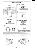 Предварительный просмотр 12 страницы Sanyo MCD-S660F Instruction Manual