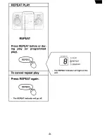 Предварительный просмотр 10 страницы Sanyo MCD-S665F Instruction Manual