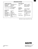 Предварительный просмотр 16 страницы Sanyo MCD-S665F Instruction Manual