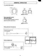 Предварительный просмотр 5 страницы Sanyo MCD-S670F Instruction Manual