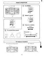 Предварительный просмотр 11 страницы Sanyo MCD-S730F Instruction Manual