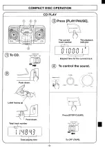 Предварительный просмотр 7 страницы Sanyo MCD-S735F Instruction Manual