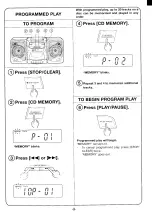 Предварительный просмотр 10 страницы Sanyo MCD-S735F Instruction Manual