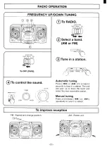 Предварительный просмотр 12 страницы Sanyo MCD-S735F Instruction Manual