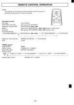 Предварительный просмотр 17 страницы Sanyo MCD-S735F Instruction Manual