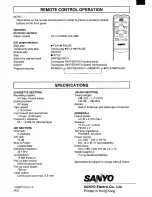 Preview for 20 page of Sanyo MCD-S870F Instruction Manual