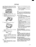 Preview for 7 page of Sanyo MCD-s900F Instruction Manual