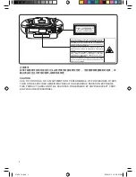 Preview for 2 page of Sanyo MCD-UB575M Instruction Manual