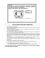 Preview for 2 page of Sanyo MCD-XJ790 - PORTABLE CD RADIO CASSETTE RECORDER PLAYER CD-R/CD-RW/CD AM/FM STEREO Instruction Manual