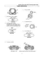 Preview for 8 page of Sanyo MCD-XJ790 - PORTABLE CD RADIO CASSETTE RECORDER PLAYER CD-R/CD-RW/CD AM/FM STEREO Instruction Manual