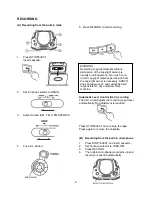 Preview for 10 page of Sanyo MCD-XJ790 - PORTABLE CD RADIO CASSETTE RECORDER PLAYER CD-R/CD-RW/CD AM/FM STEREO Instruction Manual