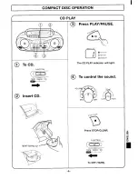 Preview for 5 page of Sanyo MCD-Z100F Instruction Manual