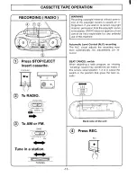 Preview for 12 page of Sanyo MCD-Z100F Instruction Manual