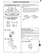 Preview for 13 page of Sanyo MCD-Z100F Instruction Manual