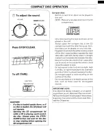 Предварительный просмотр 6 страницы Sanyo MCD-Z12F Instruction Manual