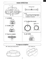 Предварительный просмотр 10 страницы Sanyo MCD-Z12F Instruction Manual