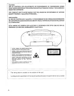 Предварительный просмотр 2 страницы Sanyo MCD-Z150F Instruction Manual