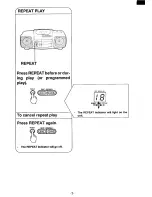 Предварительный просмотр 8 страницы Sanyo MCD-Z16F Instruction Manual