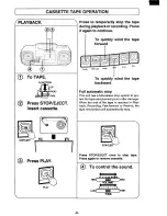 Предварительный просмотр 10 страницы Sanyo MCD-Z16F Instruction Manual