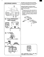 Предварительный просмотр 11 страницы Sanyo MCD-Z16F Instruction Manual