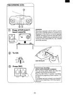 Preview for 13 page of Sanyo MCD-Z1F Instruction Manual