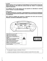 Предварительный просмотр 5 страницы Sanyo MCD-Z260F Instruction Manual