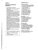 Предварительный просмотр 6 страницы Sanyo MCD-Z260F Instruction Manual