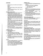 Предварительный просмотр 8 страницы Sanyo MCD-Z260F Instruction Manual