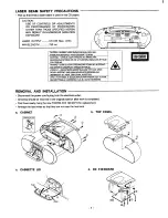 Предварительный просмотр 2 страницы Sanyo MCD-Z260F Service Manual