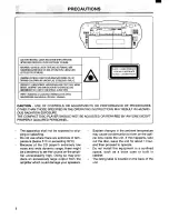 Preview for 2 page of Sanyo MCD-Z90F Instruction Manual