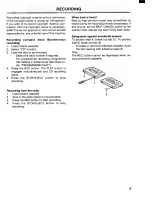 Preview for 9 page of Sanyo MCD-Z90F Instruction Manual