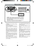 Предварительный просмотр 2 страницы Sanyo MCD-ZX540F Instruction Manual