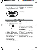 Предварительный просмотр 7 страницы Sanyo MCD-ZX540F Instruction Manual