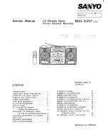 Предварительный просмотр 49 страницы Sanyo MCH-900F Service Manual