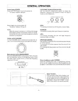 Предварительный просмотр 8 страницы Sanyo MCH-S970F Instruction Manual