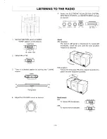 Предварительный просмотр 15 страницы Sanyo MCH-S970F Instruction Manual