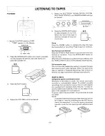 Предварительный просмотр 16 страницы Sanyo MCH-S970F Instruction Manual