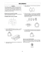 Предварительный просмотр 17 страницы Sanyo MCH-S970F Instruction Manual