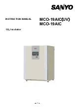 Предварительный просмотр 1 страницы Sanyo MCO-19AIC Instruction Manual