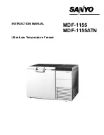 Sanyo MDF-1155 Instruction Manual preview