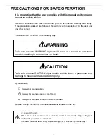 Preview for 3 page of Sanyo MDF-1155 Instruction Manual