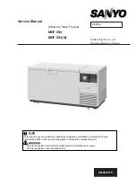 Sanyo MDF-393 Service Manual preview