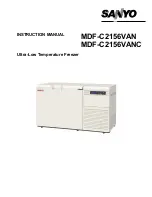 Sanyo MDF-C2156VAN Instruction Manual preview