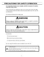 Preview for 3 page of Sanyo MDF-U2086S Instruction Manual