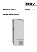 Sanyo MDF-U32V Instruction Manual preview