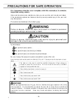 Preview for 4 page of Sanyo MDF-U5486S Instruction Manual