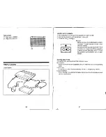 Preview for 3 page of Sanyo MEMO-SCRIBER TRC-6030 Instruction Manual