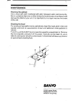 Preview for 5 page of Sanyo MEMO-SCRIBER TRC-6030 Instruction Manual